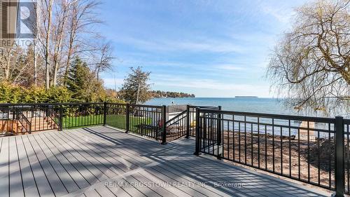 1889 Simcoe Boulevard, Innisfil, ON - Outdoor With Body Of Water With Deck Patio Veranda