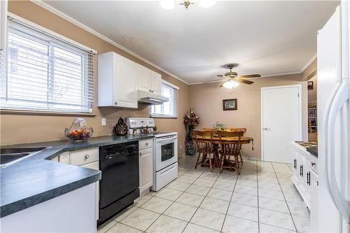 127 Gardiner Drive, Hamilton, ON - Indoor Photo Showing Kitchen With Double Sink