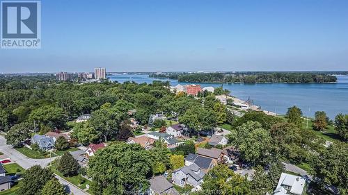 542 Bertha Avenue, Windsor, ON - Outdoor With Body Of Water With View