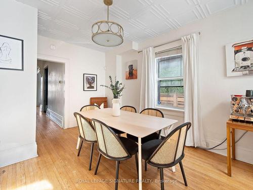 102 Seaton St, Toronto, ON - Indoor Photo Showing Dining Room