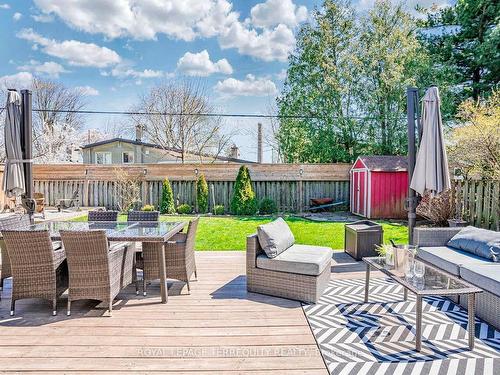 7 Treadgold Cres, Toronto, ON - Outdoor With Deck Patio Veranda