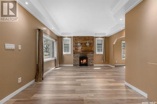 1150 Henleaze Avenue, Moose Jaw, SK - Indoor With Fireplace