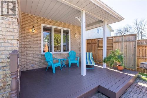 1317 Stormont Drive, Cornwall, ON - Outdoor With Deck Patio Veranda With Exterior