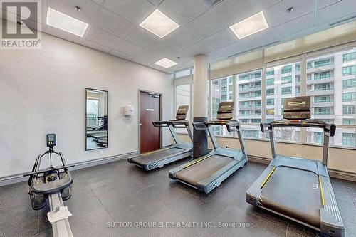 203 - 339 Rathburn Road W, Mississauga, ON - Indoor Photo Showing Gym Room