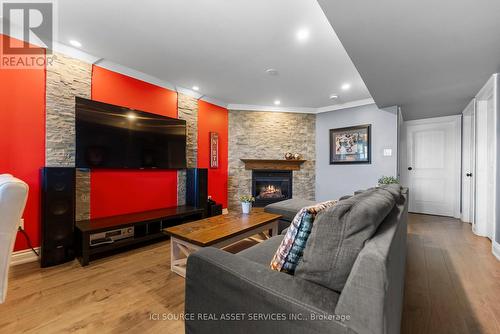1033 Riverstone Trail, Petawawa, ON - Indoor Photo Showing Living Room With Fireplace