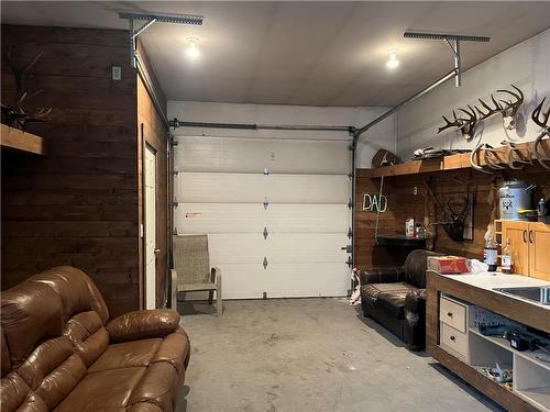 142073 40N Road, Oak Lake, MB - Indoor Photo Showing Garage
