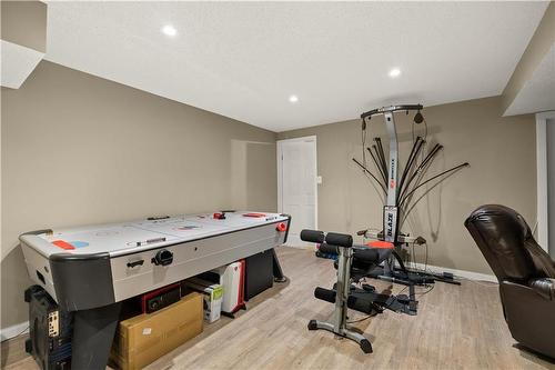 77 Hearthwood Grove, Winnipeg, MB - Indoor Photo Showing Gym Room