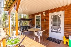 Large covered front porch entrance - 