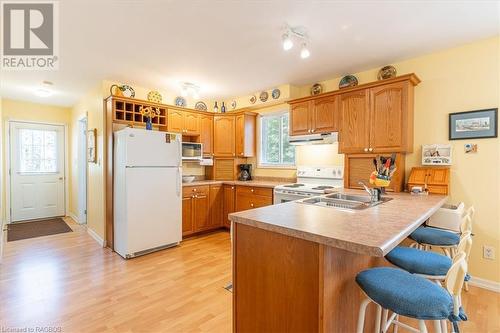 108 Fedy Drive, Sauble Beach, ON - Indoor Photo Showing Kitchen With Double Sink
