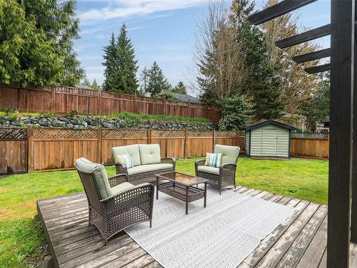1509 Regent Pl, Cobble Hill, BC - Outdoor With Deck Patio Veranda With Backyard
