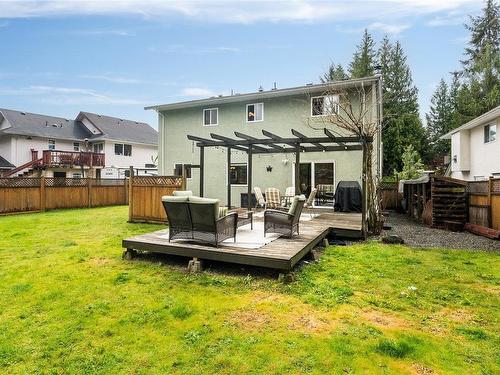 1509 Regent Pl, Cobble Hill, BC - Outdoor With Deck Patio Veranda With Backyard With Exterior
