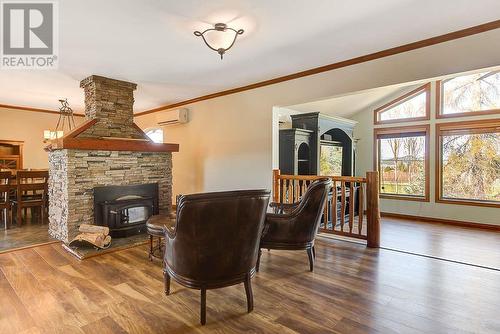 1298 Belgo Road Lot# A, Kelowna, BC - Indoor With Fireplace