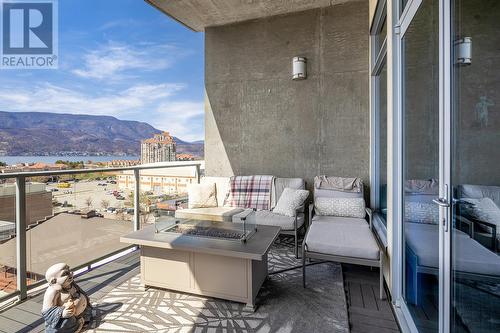 1329 Ellis Street Unit# 702, Kelowna, BC - Outdoor With Balcony With Exterior