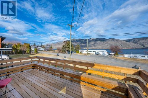 7040 Savona Access Rd, Kamloops, BC - Outdoor With Body Of Water With Deck Patio Veranda With View