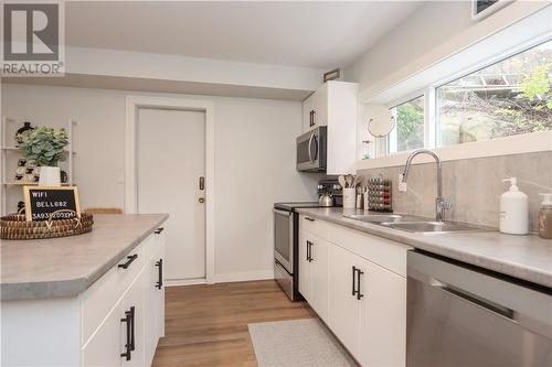 40 Severn Street, Sudbury, ON - Indoor Photo Showing Kitchen With Double Sink