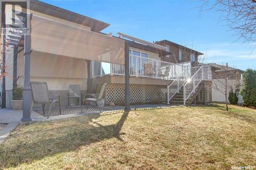 3918 Sandhill Crescent, Regina, SK - Outdoor With Deck Patio Veranda