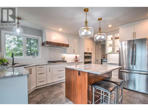 12311 Husband Road, Coldstream, BC - Indoor Photo Showing Kitchen With Upgraded Kitchen