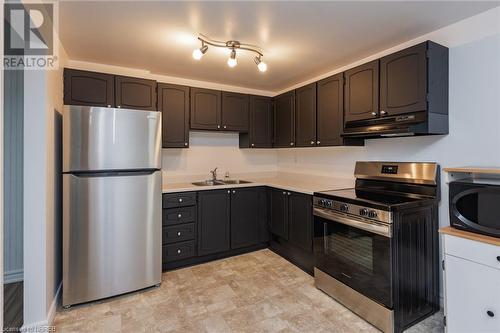 644 Lakeshore Drive Unit# 29, North Bay, ON - Indoor Photo Showing Kitchen With Stainless Steel Kitchen With Double Sink