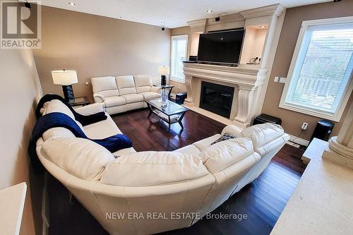 85 Paige Street, Kitchener, ON - Indoor Photo Showing Living Room With Fireplace