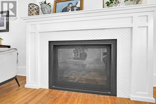 123 Sterling Street, London, ON - Indoor With Fireplace