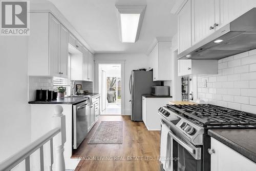 123 Sterling Street, London, ON - Indoor Photo Showing Kitchen With Stainless Steel Kitchen