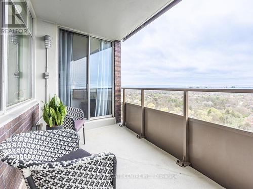 2907 - 3100 Kirwin Avenue, Mississauga, ON - Outdoor With Balcony With Exterior