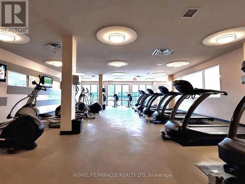 306 - 50 Absolute Avenue, Mississauga, ON - Indoor Photo Showing Gym Room
