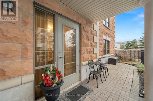 114 - 830 Scollard Court, Mississauga, ON - Outdoor With Deck Patio Veranda With Exterior
