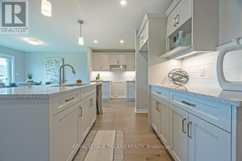 25 Silverleaf Path, St. Thomas, ON - Indoor Photo Showing Kitchen With Upgraded Kitchen