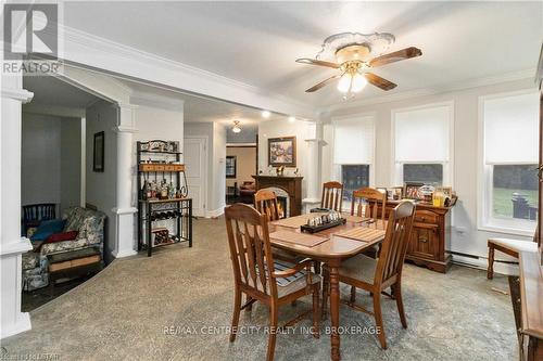 30622 Hungry Hollow Road, North Middlesex, ON - Indoor Photo Showing Dining Room