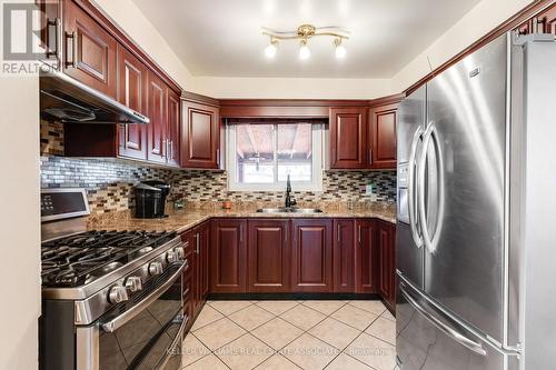 31 Skegby Road E, Brampton, ON - Indoor Photo Showing Kitchen With Stainless Steel Kitchen With Double Sink