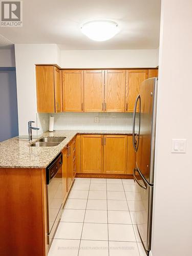 2311 - 215 Sherway Gardens Road, Toronto, ON - Indoor Photo Showing Kitchen With Double Sink