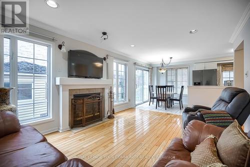 1 Gale Way, Vaughan, ON - Indoor Photo Showing Living Room With Fireplace