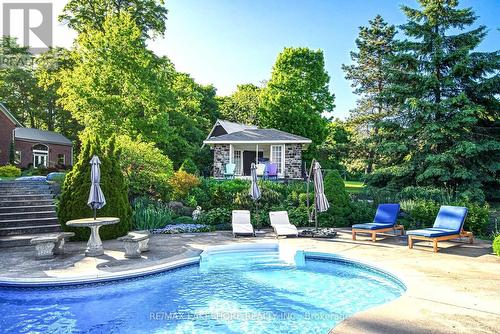 61 Simpson Street, Brighton, ON - Outdoor With In Ground Pool With Backyard