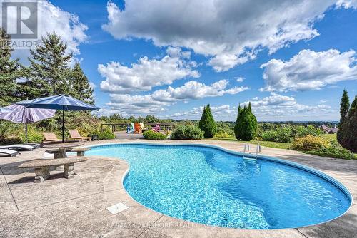 61 Simpson Street, Brighton, ON - Outdoor With In Ground Pool With Backyard With View