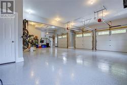 Triple garage with epoxy floor - 