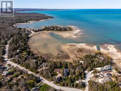 On the north side of Horseshoe Bay overlooking Lake Huron - 