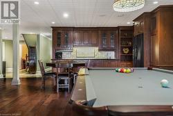 Pool table in the rec room - 