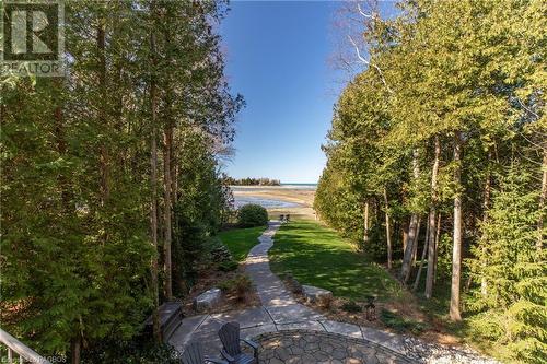 Walk-way to the lake - 1 Mccannel Lane, Saugeen Shores, ON - Outdoor With View