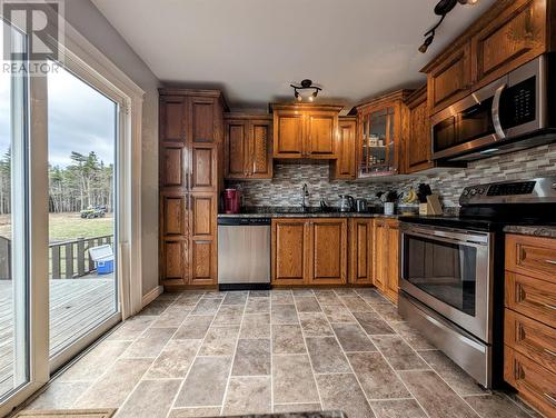 23 Snooks Lane, York Harbour, NL - Indoor Photo Showing Kitchen With Stainless Steel Kitchen