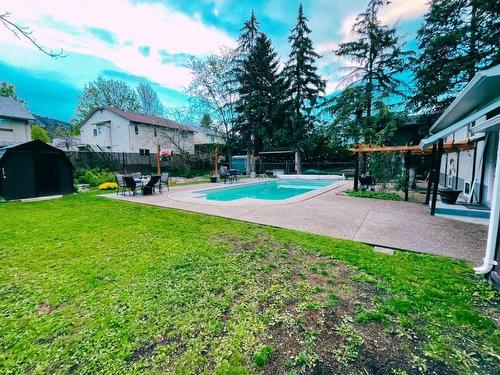 120 Snowsell Street, Kelowna, BC - Outdoor With In Ground Pool With Backyard