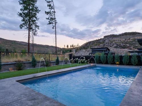 1277 Jack Smith Road, Kelowna, BC - Outdoor With In Ground Pool