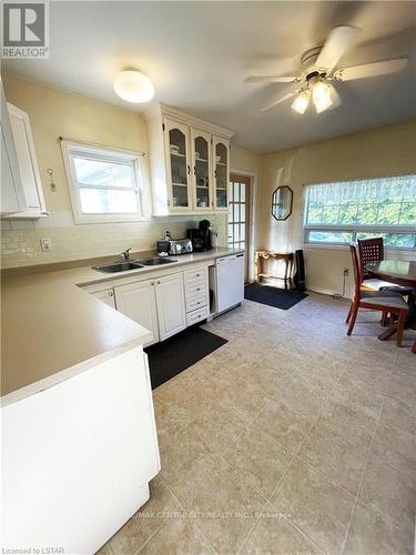 24298 Talbot Line, West Elgin, ON - Indoor Photo Showing Kitchen With Double Sink