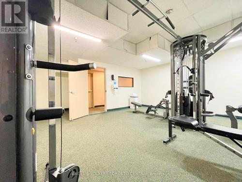 1003 - 3390 Weston Road, Toronto, ON - Indoor Photo Showing Gym Room