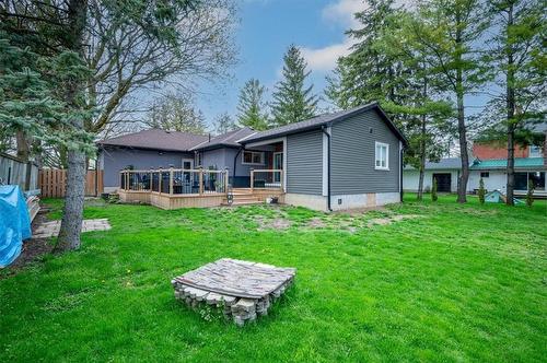 129 James Street, Perth, ON - Outdoor With Deck Patio Veranda With Backyard With Exterior