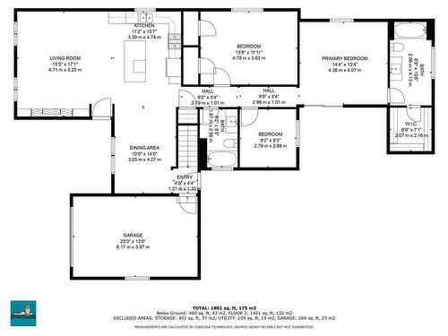 Main Floor Floorplan - 129 James Street, Perth, ON - Other