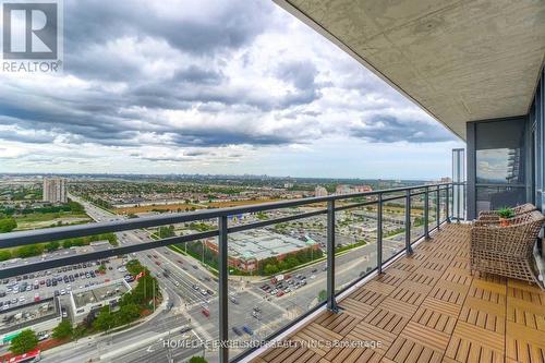 2302 - 55 Eglinton Avenue W, Mississauga, ON - Outdoor With Balcony With View With Exterior