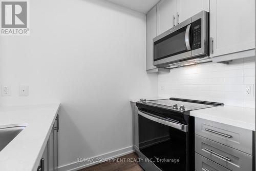 336 - 10 Mallard Trail, Hamilton, ON - Indoor Photo Showing Kitchen With Upgraded Kitchen