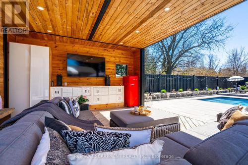 793 Centre Road, Hamilton, ON - Outdoor With In Ground Pool