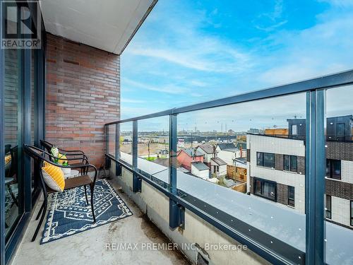 419 - 1808 St Clair Avenue W, Toronto, ON - Outdoor With Balcony With Exterior